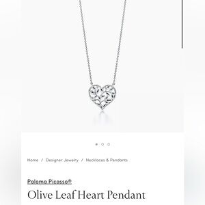 Brand new Tiffany necklace